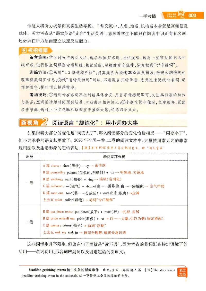 《2027英语试题调研第1辑《高考超重点1》_小初高学习资料合集(每天更新)_2027版《天星高考试题调研-第1辑》_2027版高考《天星教育试题调研》高考超重点(1期)(英语)》第10页预览