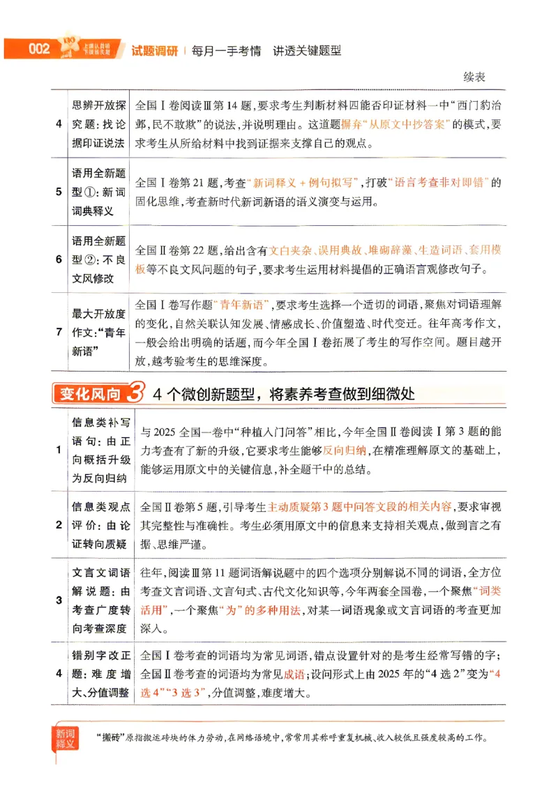 《2027语文试题调研第1辑《高考超重点1》_小初高学习资料合集(每天更新)_2027版《天星高考试题调研-第1辑》_2027版高考《天星教育试题调研》高考超重点(1期)(语文)》第9页预览