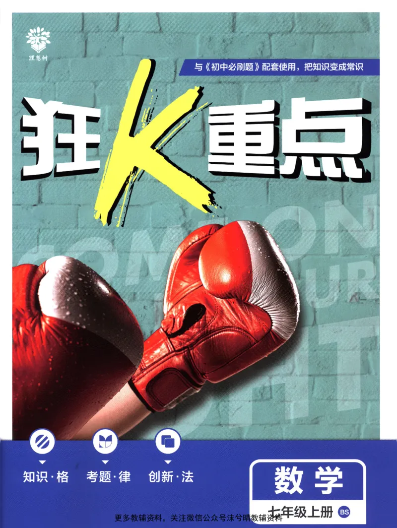 《初中必刷题狂K重点北师版数学七年级上册_2、2025初中必刷题合集_初中必刷题23+24+25上册_25初中必刷_可信网络等多个文件_2025初中必刷题_数学七年级上册（北师版）》第1页预览