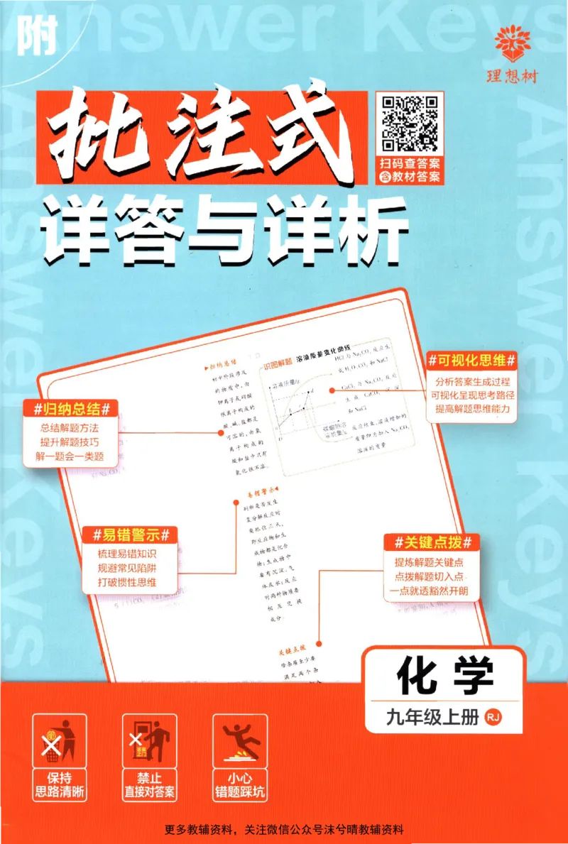 《初中必刷题答案解析人教版化学九年级上册_2、2025初中必刷题合集_初中必刷题23+24+25上册_25初中必刷_可信网络等多个文件_2025初中必刷题_化学九年级上册（人教版）》第1页预览