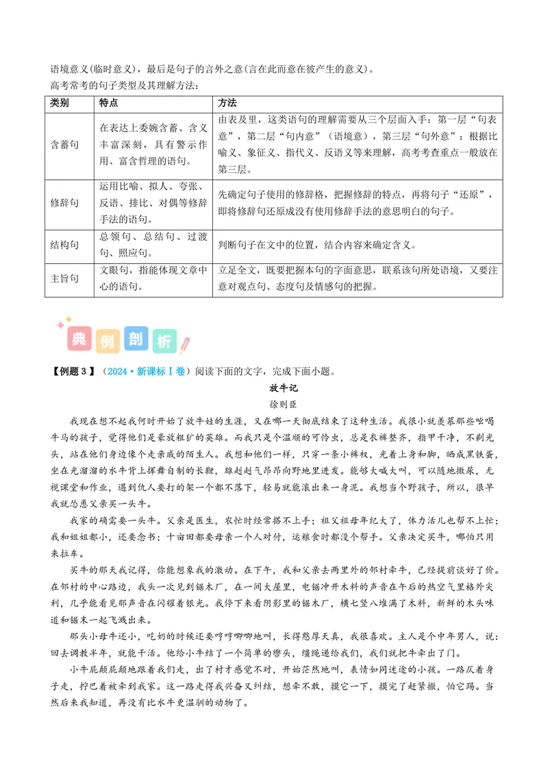 《专题06散文之词句篇（讲义）（全国通用）（学生版）(1)_二轮复习_2026年-语文二轮复习_22026年高考语文二轮复习现代文阅读（全国通用）》第6页预览