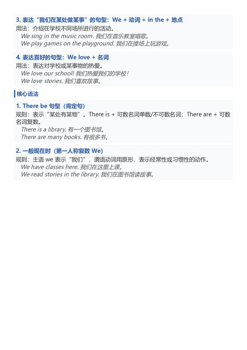 《26湘少版四上英语重难点知识梳理(1-5)_小初高学习资料合集（每天更新）_2026秋小学英语《单词默写》3-6年级上册（多版本）_2026秋湘少版3-6上英语知识点_26湘少版4上英语》第2页预览