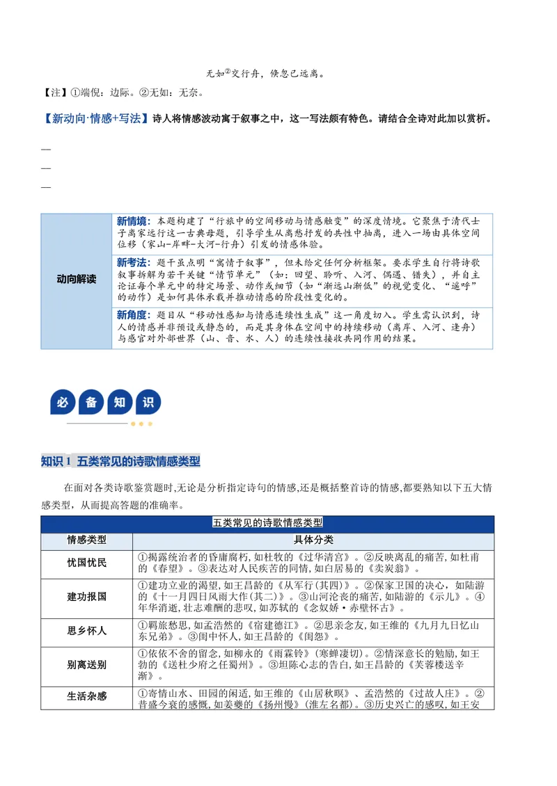 《专题05解读情感题（复习讲义）（全国通用）（学生版）(1)_二轮复习_2026年-语文二轮复习_2026年高考语文二轮复习课件+讲义+练习（新高考通用）-G92_2026版》第5页预览