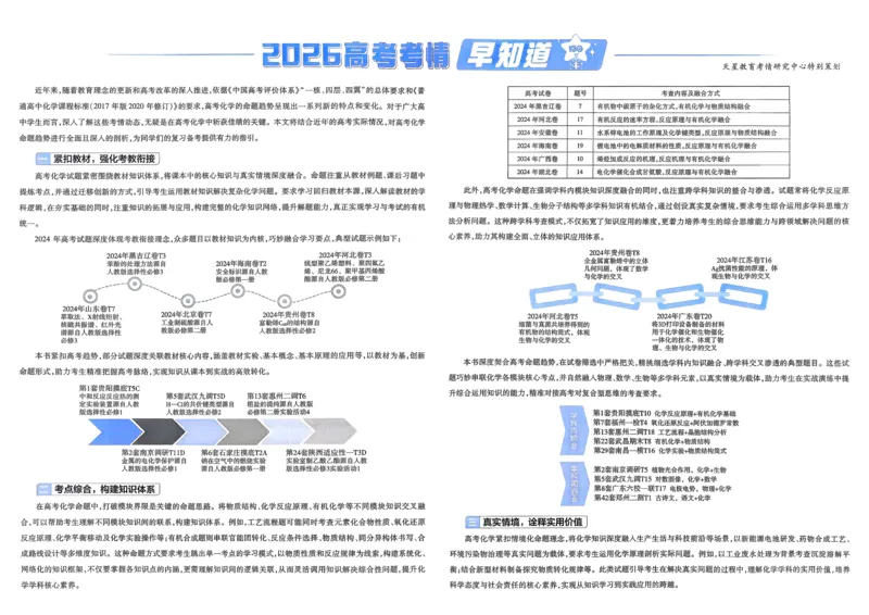 《化学（全国版）_12.2026年4月全国各地高考模拟卷_2026天星金考卷·优秀模拟试卷汇编45套_2026版《金考卷45套》》第2页预览