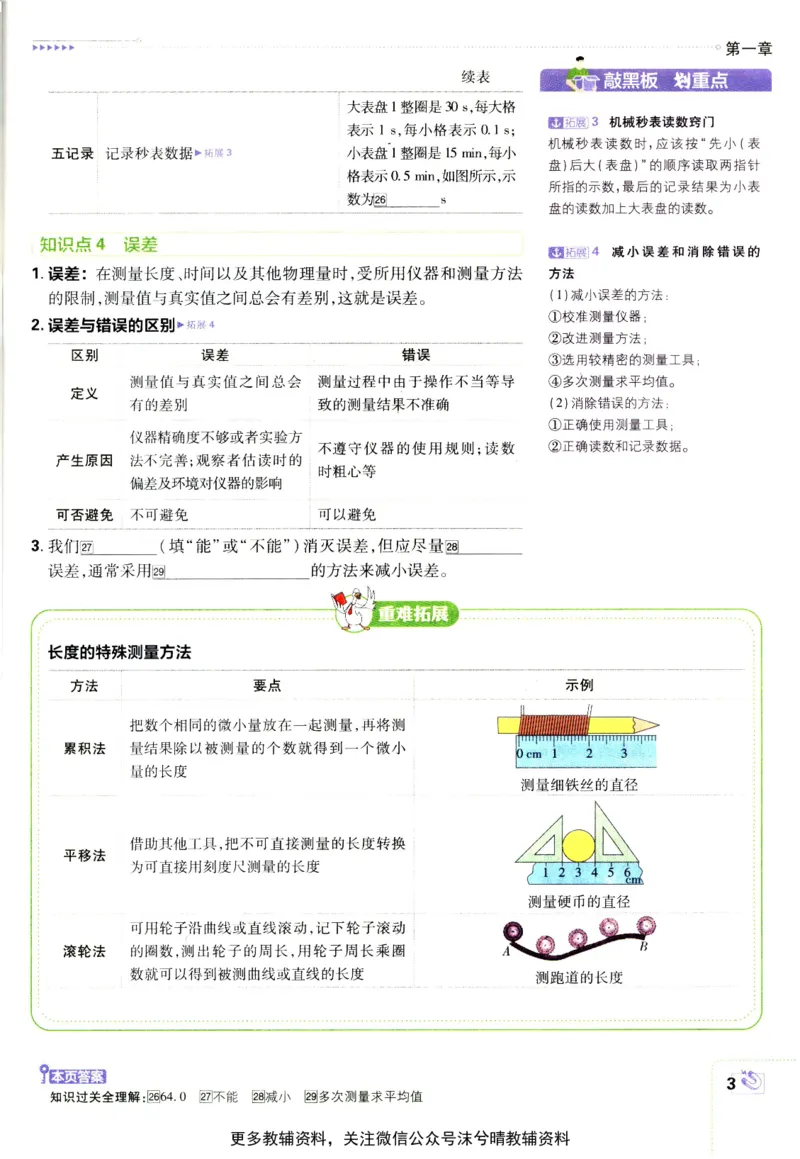 《初中必刷题狂K重点人教版物理八年级上册_2、2025初中必刷题合集_初中必刷题23+24+25上册_25初中必刷_可信网络等多个文件_2025初中必刷题_物理八年级上册（人教版）》第7页预览