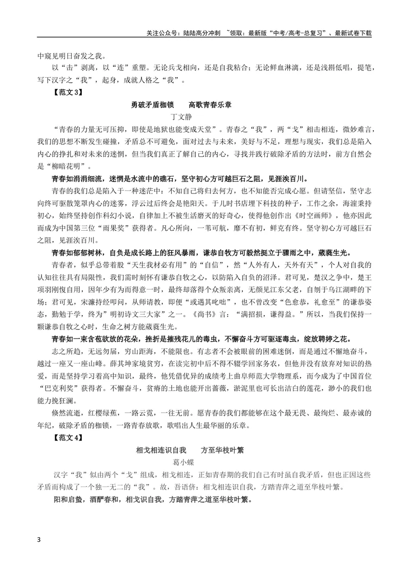 《专题08漫画作文：”我“的启示-2024年新高考语文一轮复习各考点解析宝鉴_一轮复习_2024年_2024新高考语文一轮复习考点解析课件教案学案练习题_第七大类：作文考点》第3页预览