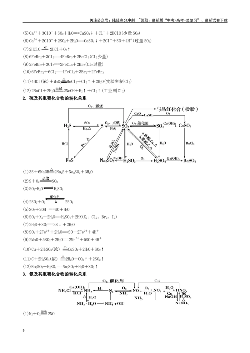 《易错专题06非元素及其化合物-（解析版）_05-化学-高考总复习_专项复习_2024年_2024年高考化学考前易错聚焦_资料》第9页预览