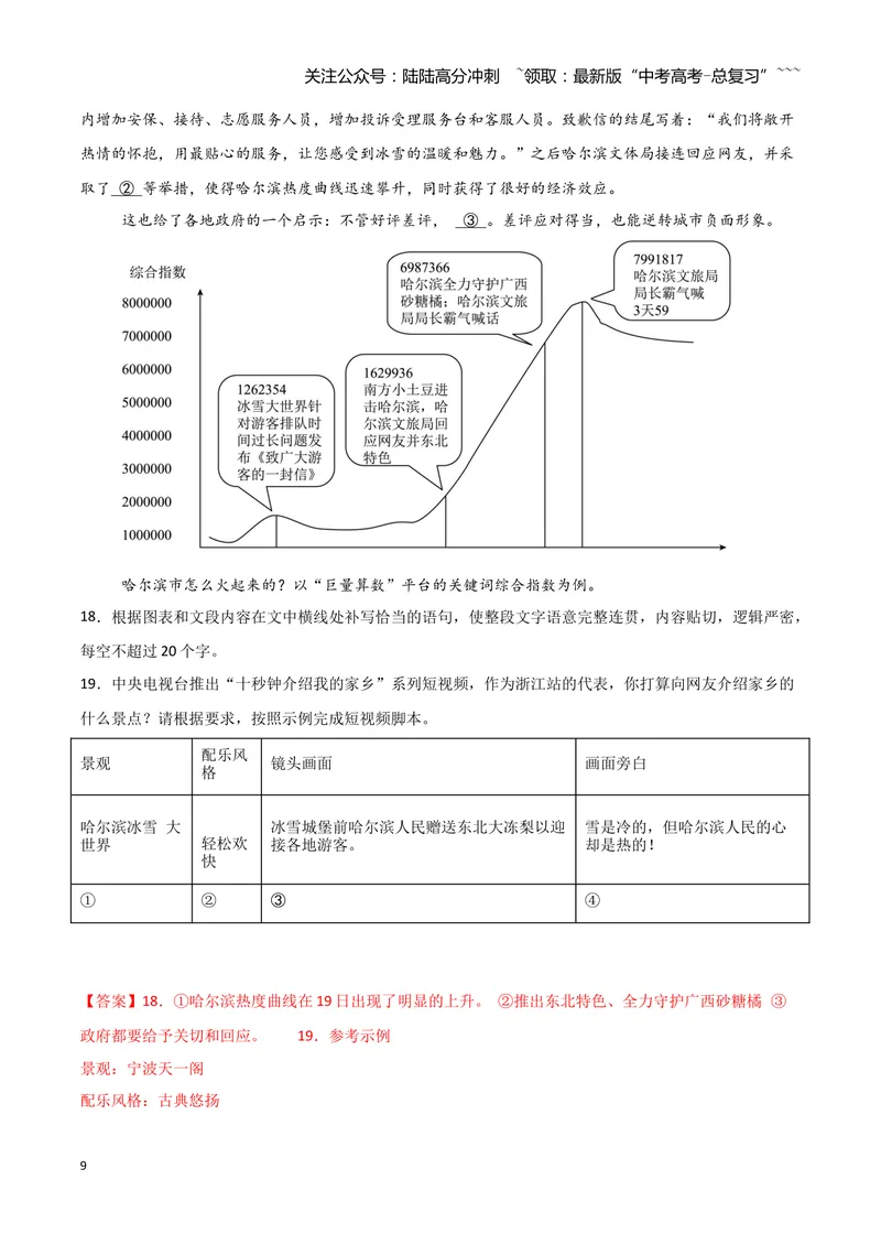 《专题06语言文字运用1（教师版）（新高考通用）_专项复习_2026年-语文专项复习_2025年高考语文二模试题分类汇编（新高考专用）_2024版》第9页预览