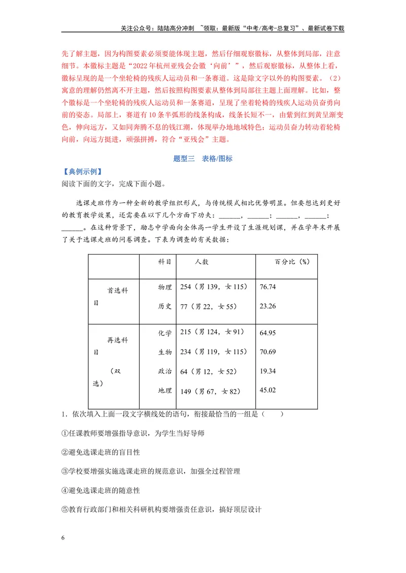 《专题09图文转换题型归纳-（解析版）_二轮复习_2024年_2023年高考语文毕业班二轮热点题型归纳与变式演练（新高考版）_资料》第6页预览