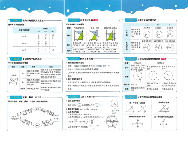 《插页A3_小初高学习资料合集（每天更新）_2027版初中《中考真题分类周周练》（数学）》第3页预览