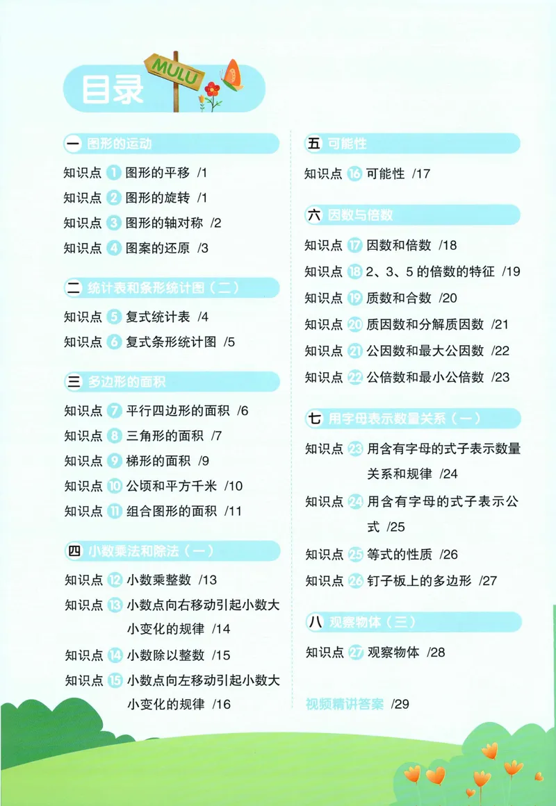 《2027《阳光同学•情境式创新应用题》5上数学（苏教）_小初高学习资料合集（每天更新）_2026秋《阳光同学创新情境应用题》》第2页预览