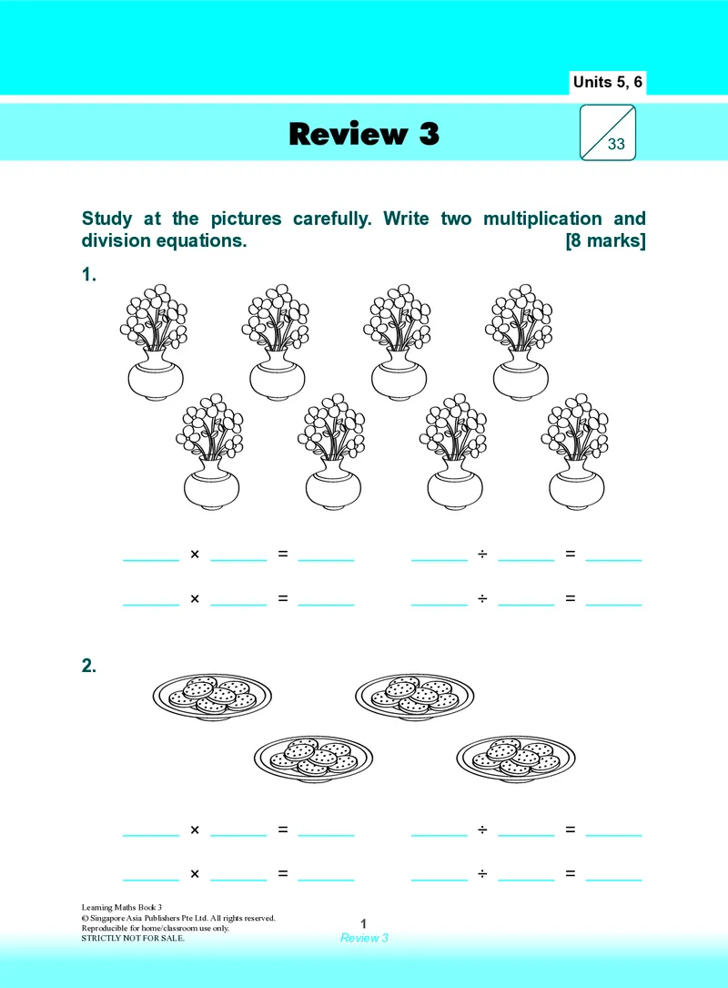 《Review3forU5_6_0_小初高学习资料合集（每天更新）_国外原版英文教辅汇总_新加坡SAP系列_新加坡SAPLearningMathematics数学教材_新加坡SAPLearningMathematics练习册Level1-3_LearningmathematicsLevel3》第1页预览