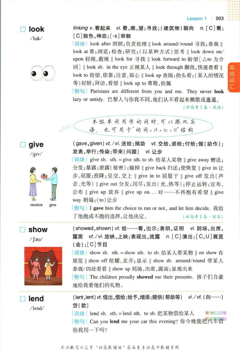 《一本高中英语必背词汇乱序版_小初高学习资料合集（每天更新）_一本高中英语必背词汇乱序版》第10页预览