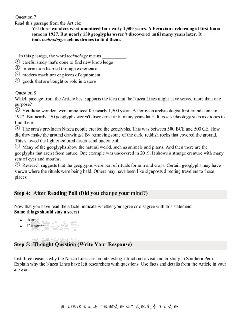 《LiteracyatHomeLexile660_小初高学习资料合集（每天更新）_美国蓝思分级阅读及词汇训练《Achieve3000Literacyathome》》第6页预览