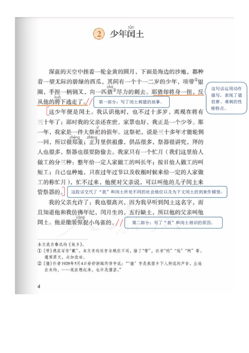 《课堂笔记部编五年级语文下册课堂笔记_小学1-6年级全科全套_1-6年级全科下册_五年级_五年级下语文_语文五下预习资料》第6页预览