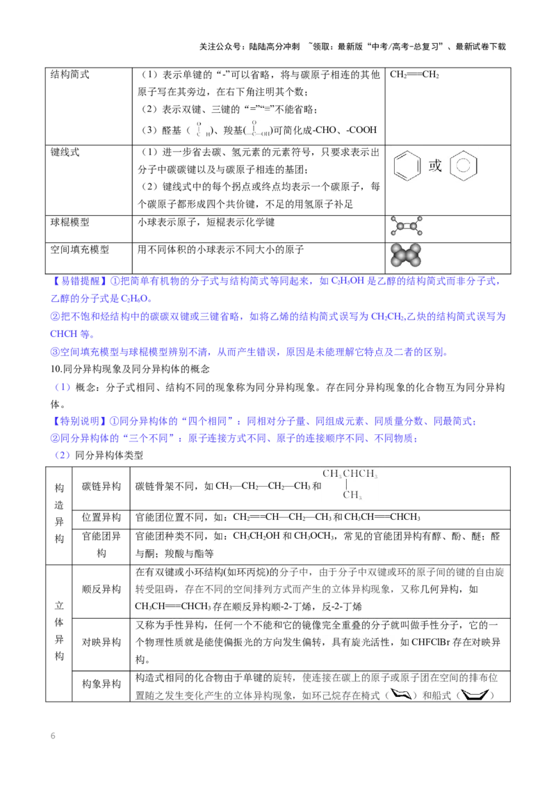 《抢分法宝1回归教材用心看（5）选择性必修3_05-化学-高考总复习_专项复习_2025年_2025年高考化学抢押秘籍（陕西、山西、宁夏、青海专用）》第6页预览