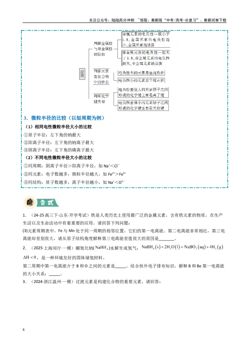 《大题05物质结构与性质综合题（逐空突破）（学生版）_05-化学-高考总复习_专项复习_2025年_2025年高考化学大题突破+限时集训（新高考通用）》第6页预览