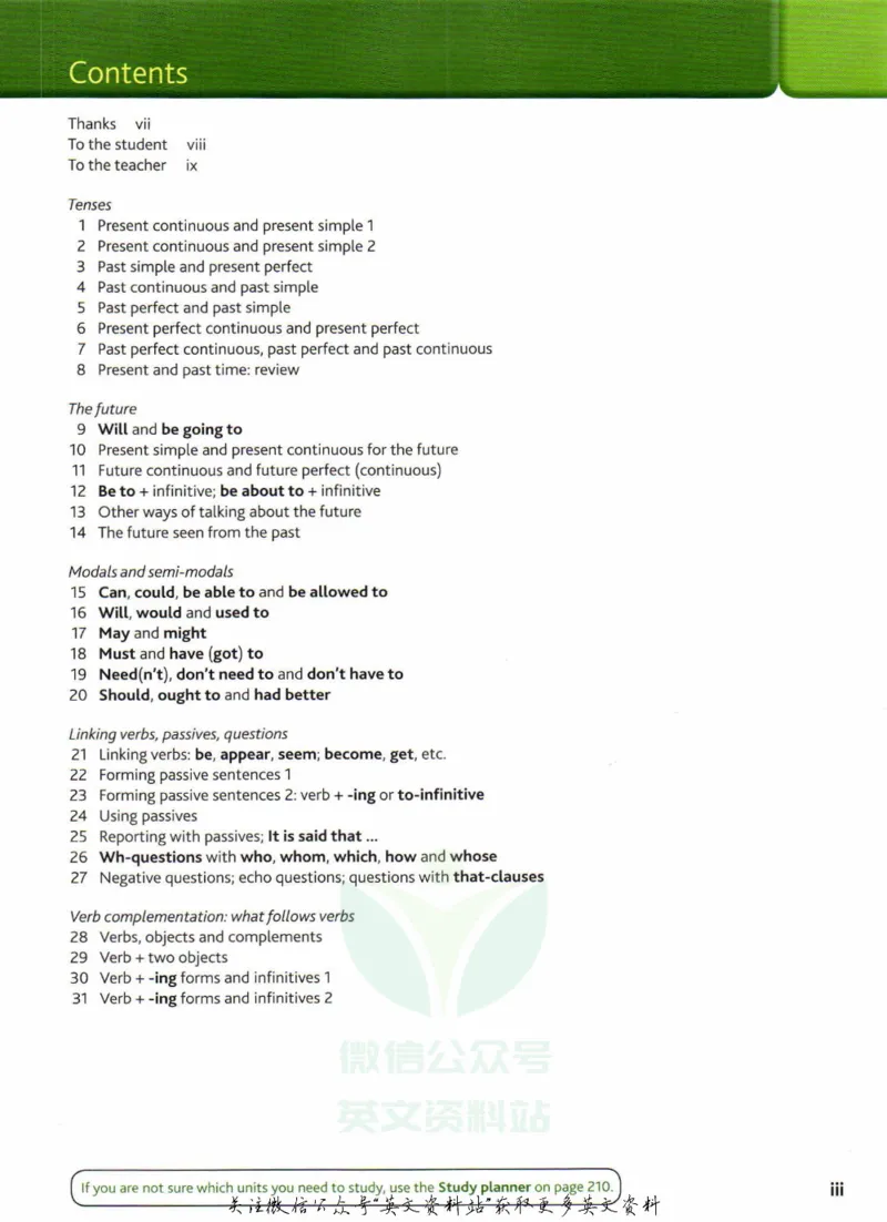 《AdvancedGrammarinUsewithAnswers_小初高学习资料合集（每天更新）_国外原版英文教辅汇总_剑桥语法教材CambridgeGrammar》第4页预览