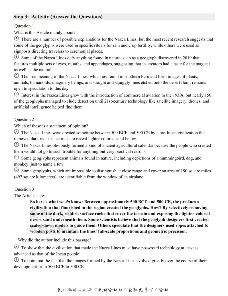 《LiteracyatHomeLexile1080_小初高学习资料合集（每天更新）_美国蓝思分级阅读及词汇训练《Achieve3000Literacyathome》》第5页预览
