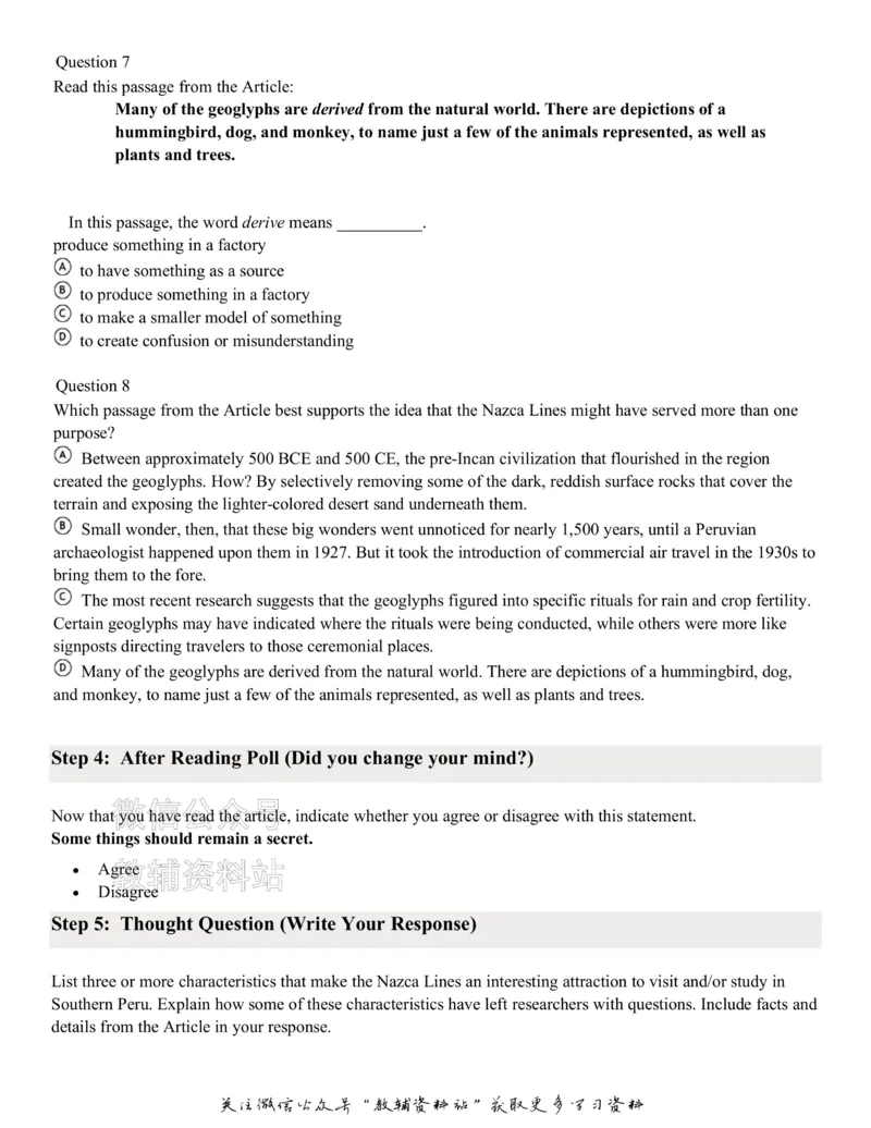 《LiteracyatHomeLexile1080_小初高学习资料合集（每天更新）_美国蓝思分级阅读及词汇训练《Achieve3000Literacyathome》》第7页预览