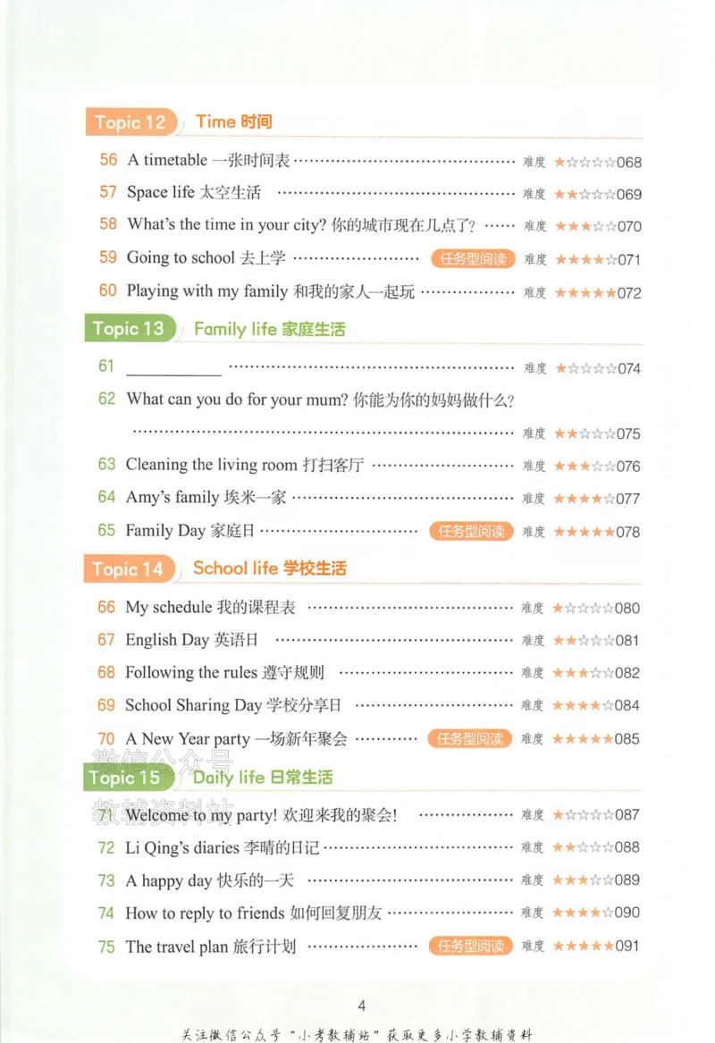 《一本小学英语阅读训练100篇三年级_小初高学习资料合集（每天更新）_一本小学英语阅读训练100篇（2026版第9次修订）》第8页预览