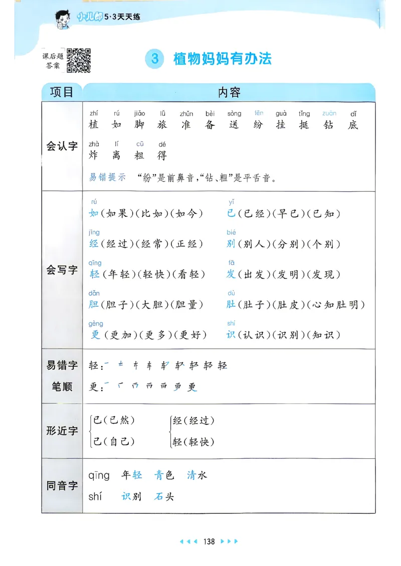 《课堂笔记语文二年级_小初高学习资料合集（每天更新）_2026秋《53天天练》语文+数学+英语_语文《53天天练》26秋_2026秋《53天天练》语文2上主书+测评卷+课堂笔记+答案》第7页预览
