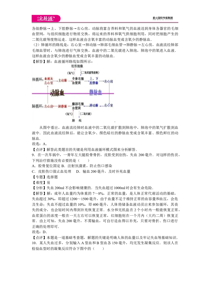 《第三章章末试题2_初中全科目同步习题+精品试卷（7-9年级）(1)_25秋初中生物《同步习题+精品试卷》_初中生物试卷（济南版）_同步试题资源包（7B）_生物七下济南版章末试题》第5页预览