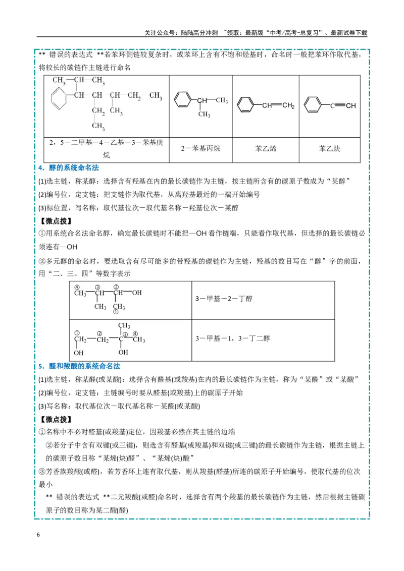 《大题04有机合成与推断综合题（逐空突破）（学生版）_05-化学-高考总复习_专项复习_2025年_2025年高考化学大题突破+限时集训（新高考通用）》第6页预览