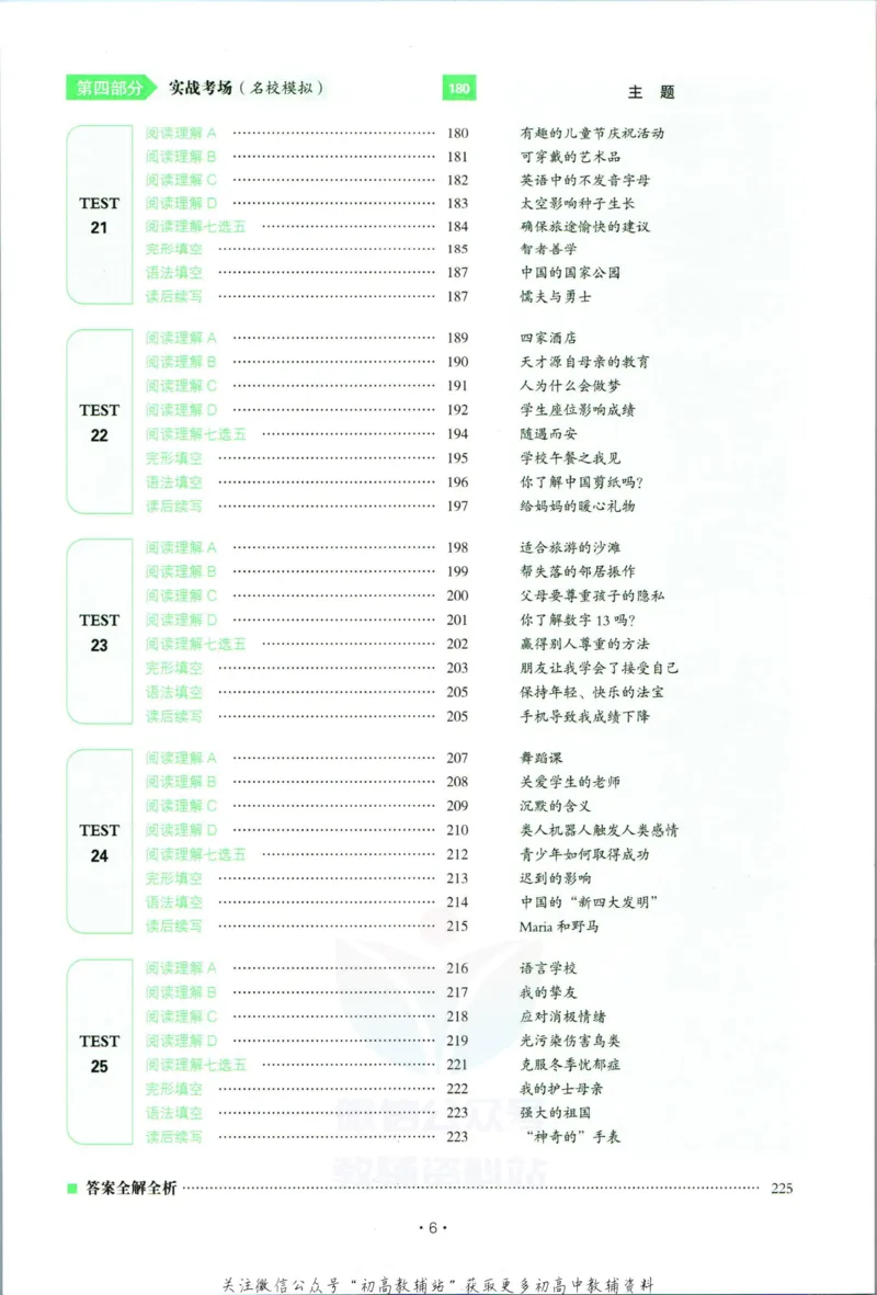 《一本英语5合1必刷题200篇高一_小初高学习资料合集（每天更新）_一本高中英语五合一必刷题200篇(1)》第10页预览