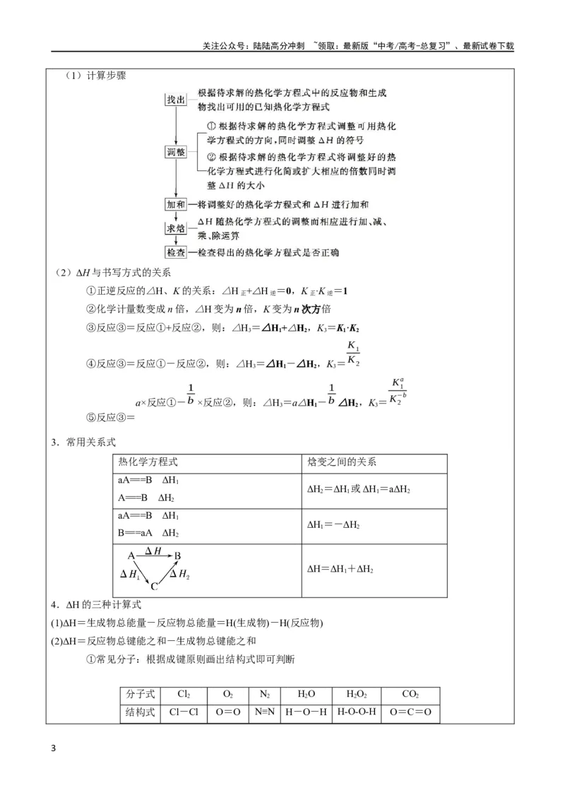 《大题04化学反应原理综合题（逐空突破）（原卷版）_05-化学-高考总复习_专项复习_2024年_2024年新高考化学大题突破综合题预测试卷大题训练_资料》第3页预览