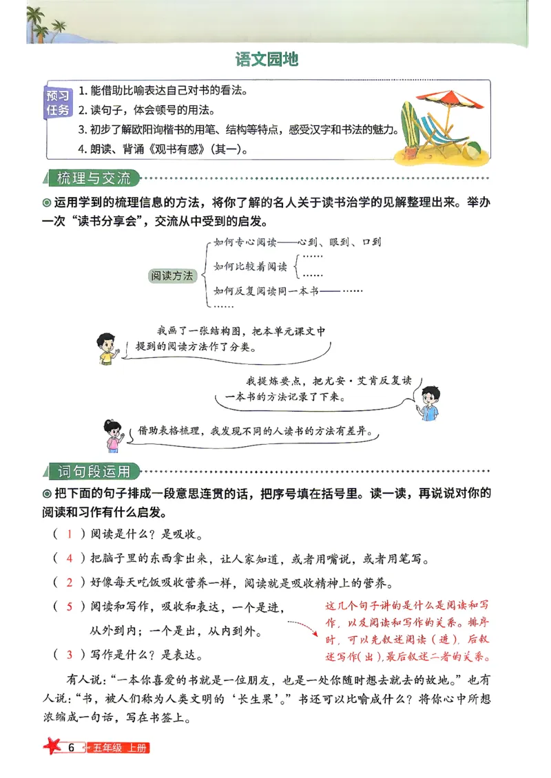 《26阳光同学暑假衔接预习笔记_小初高学习资料合集（每天更新）_2026年《阳光同学暑假衔接+预习笔记》语数英全科_语文《阳光同学暑假衔接》26秋》第8页预览