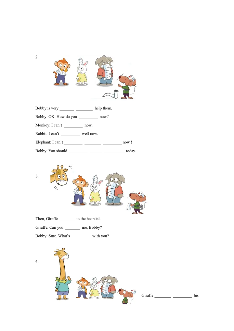 《精品Unit4Cartoontime（练习及解析）-译林版（三起）-五年级英语下册_小学1-6年级全科全套_1-6年级全科下册_五年级_五年级下英语_英语五下译林版》第2页预览