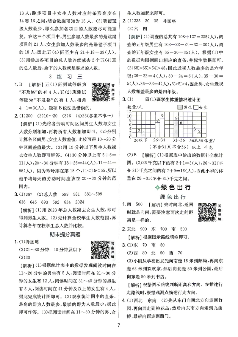 《答案数学苏教五年级(1)_小初高学习资料合集（每天更新）_2026秋《实验班提优训练》3-6年级上册_数学《实验班提优训练》苏教26秋_26秋《实验班提优训练》数学SJ5上》第8页预览