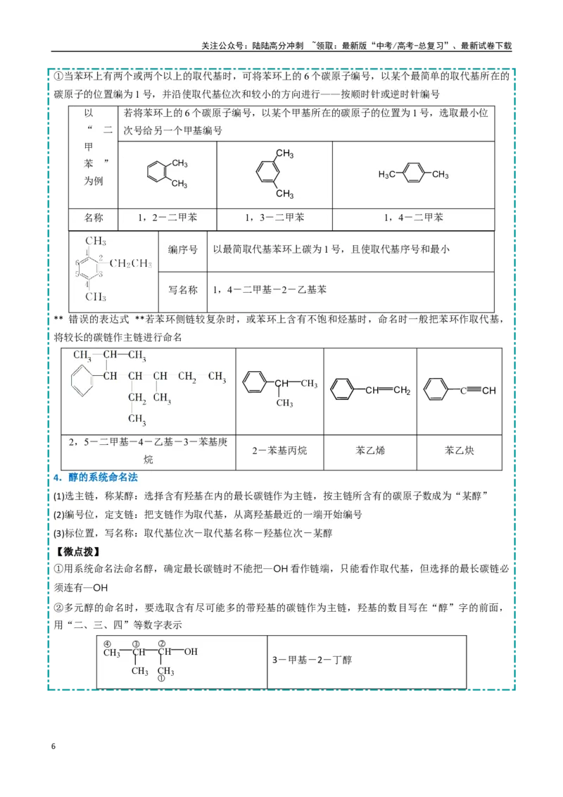 《大题04有机合成与推断综合题（逐空突破）（教师版）_05-化学-高考总复习_专项复习_2025年_2025年高考化学大题突破+限时集训（新高考通用）》第6页预览