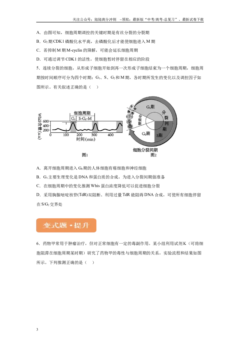 《2024年新课标高考真题湖北卷生物变式题13-15_06-生物-高考总复习_专项复习_2024年_2024年生物真题变式题》第3页预览