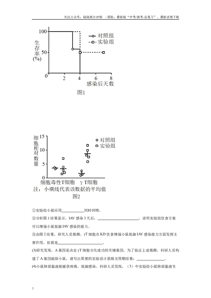 《2024年全国高考真题新课标理综生物试卷（山西、河南、云南、新疆）变式题7-9_06-生物-高考总复习_专项复习_2024年_2024年生物真题变式题》第7页预览