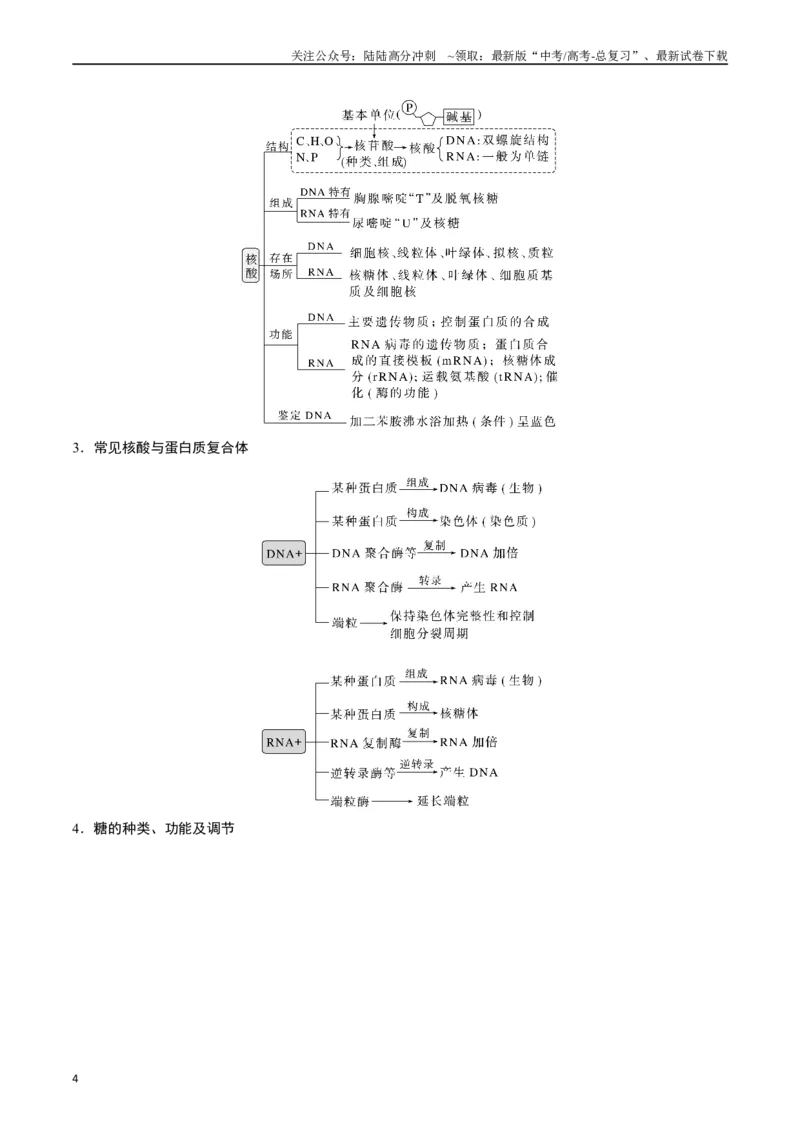 《专题01细胞的分子组成（解析版）_06-生物-高考总复习_专项复习_2024年_2024年高考生物经典小题必刷_资料》第4页预览