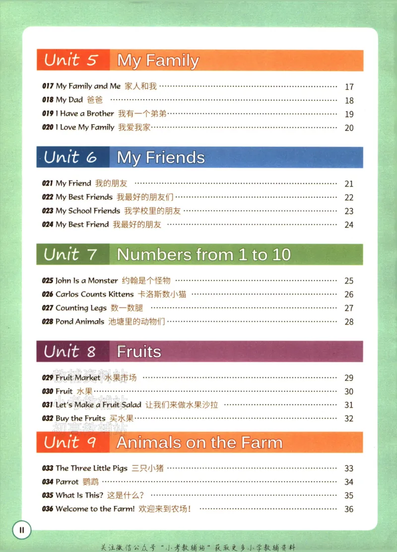 《读霸小学英语阅读128篇一年级_小初高学习资料合集（每天更新）_小学英语学习资料大合集_读霸（小学英语阅读128篇）》第6页预览