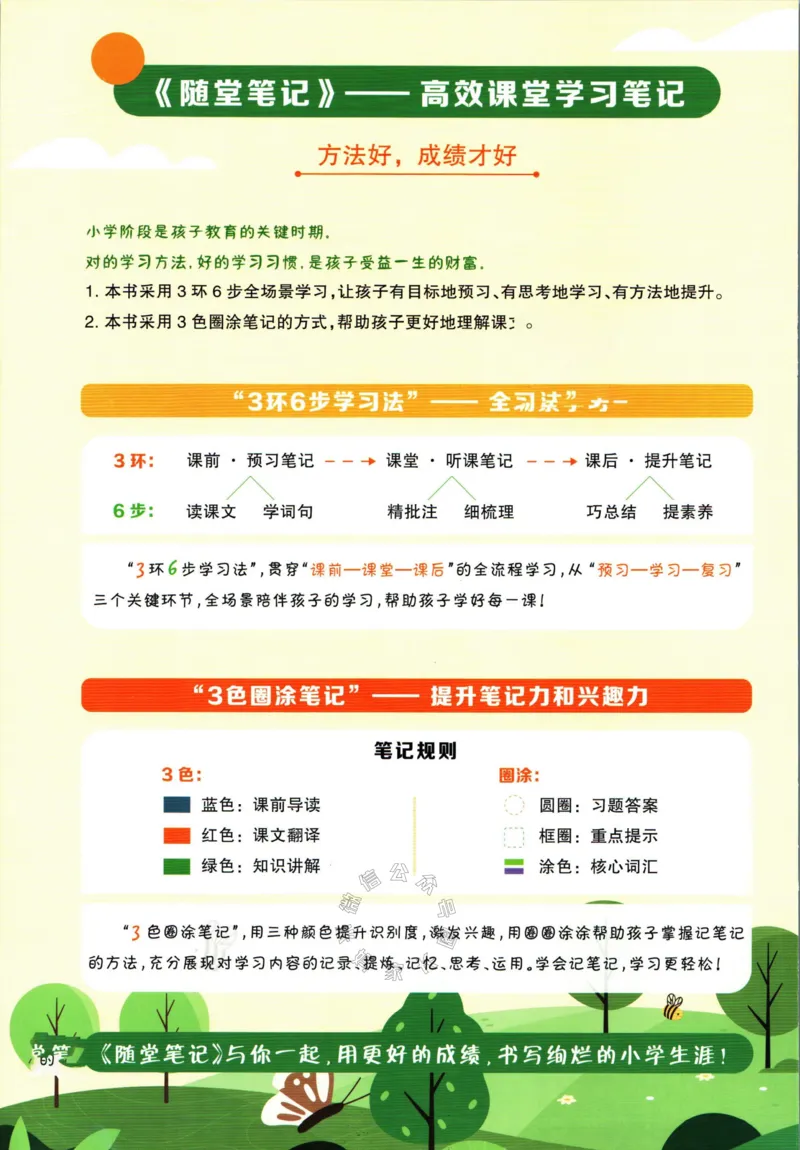 《005.24春人教PEP英语黄冈随堂笔记五年级下册公众号：米妈家长圈_小学1-6年级全科全套_1-6年级全科下册_五年级_其他补充资料_教辅系列_英语人教PEP资料》第2页预览