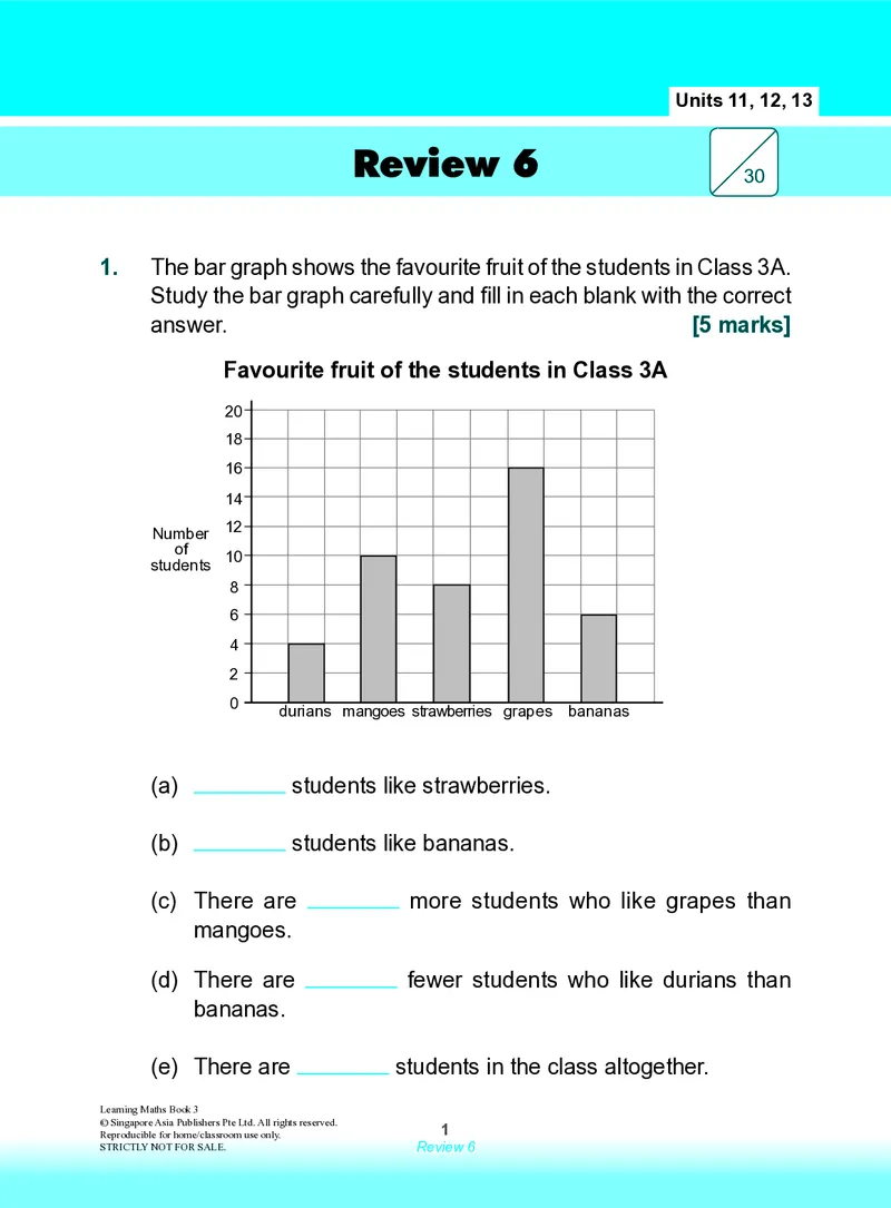 《Review6forU11_13_小初高学习资料合集（每天更新）_国外原版英文教辅汇总_新加坡SAP系列_新加坡SAPLearningMathematics数学教材_新加坡SAPLearningMathematics练习册Level1-3_LearningmathematicsLevel3》第1页预览