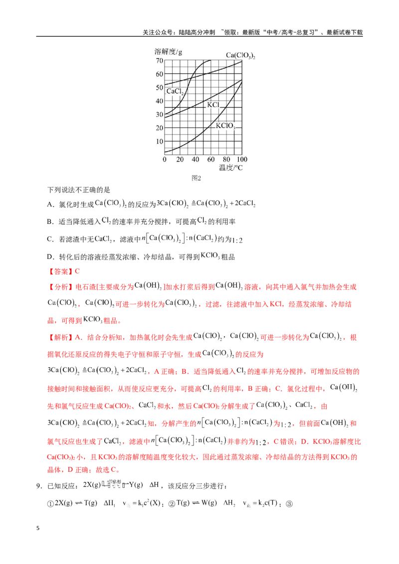 《化学（江西卷02）（全解全析）_05-化学-高考总复习_专项复习_2025年_2025年高考押题预测卷（多地区）化学》第5页预览
