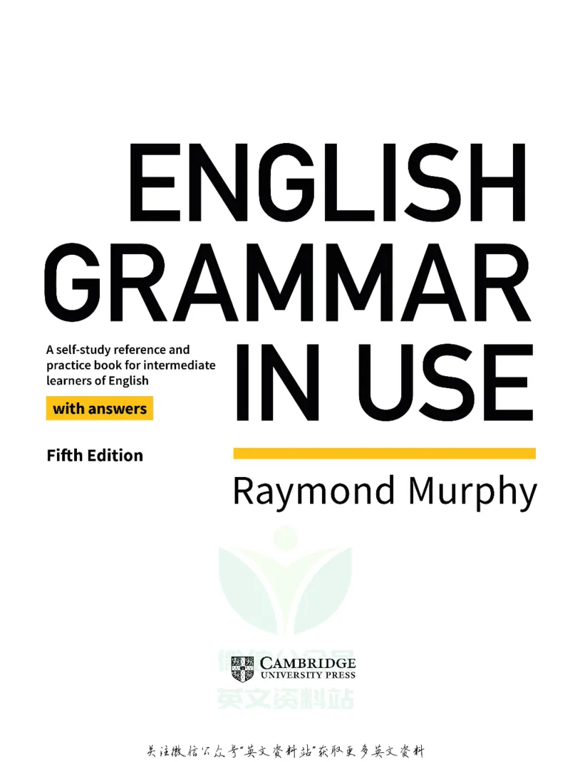 《English_Grammar_in_Use_Intermediate_2019_5th-Ed_小初高学习资料合集（每天更新）_国外原版英文教辅汇总_剑桥语法教材CambridgeGrammar》第3页预览