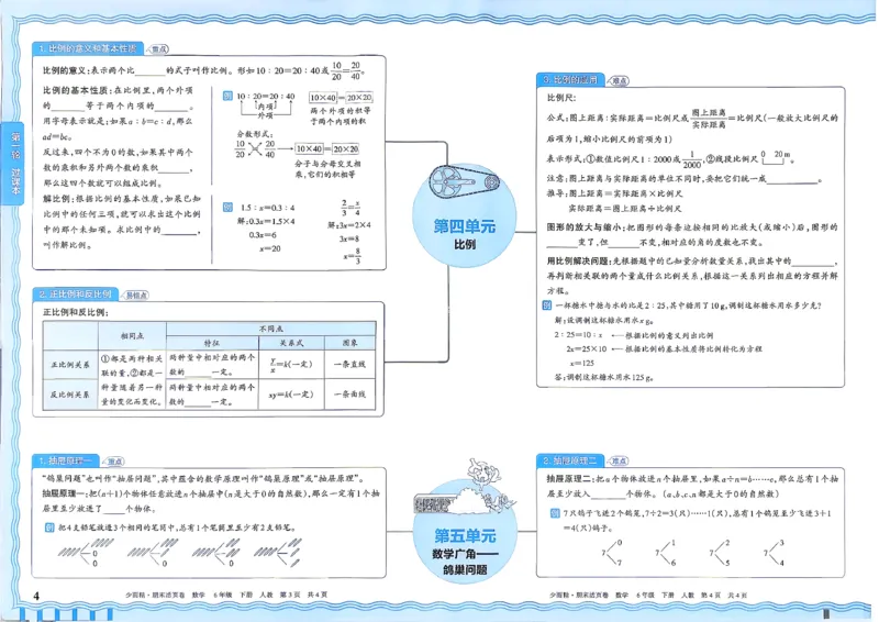 《6年级数学下册《王朝霞期末活页卷》人教26春_小初高学习资料合集（每天更新）_2026春《王朝霞期末活页卷》1-6年级下册》第5页预览