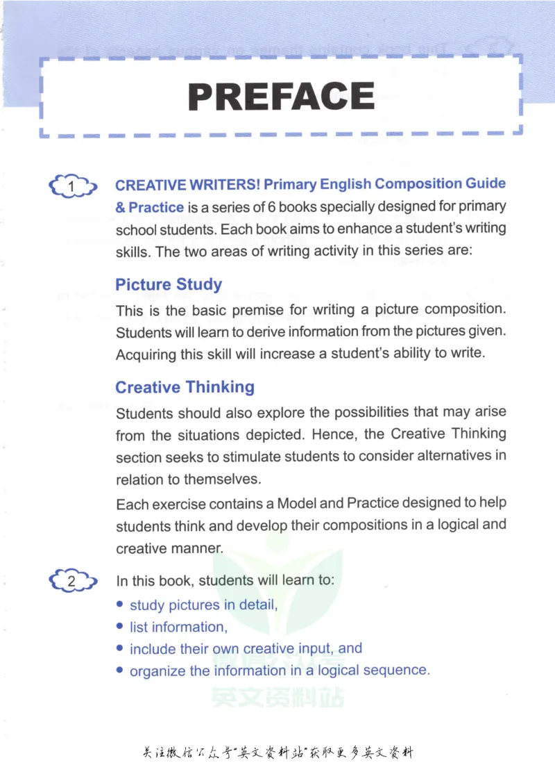 《CreativeWriters5_小初高学习资料合集（每天更新）_国外原版英文教辅汇总_新加坡创意写作CreativeWriters》第3页预览