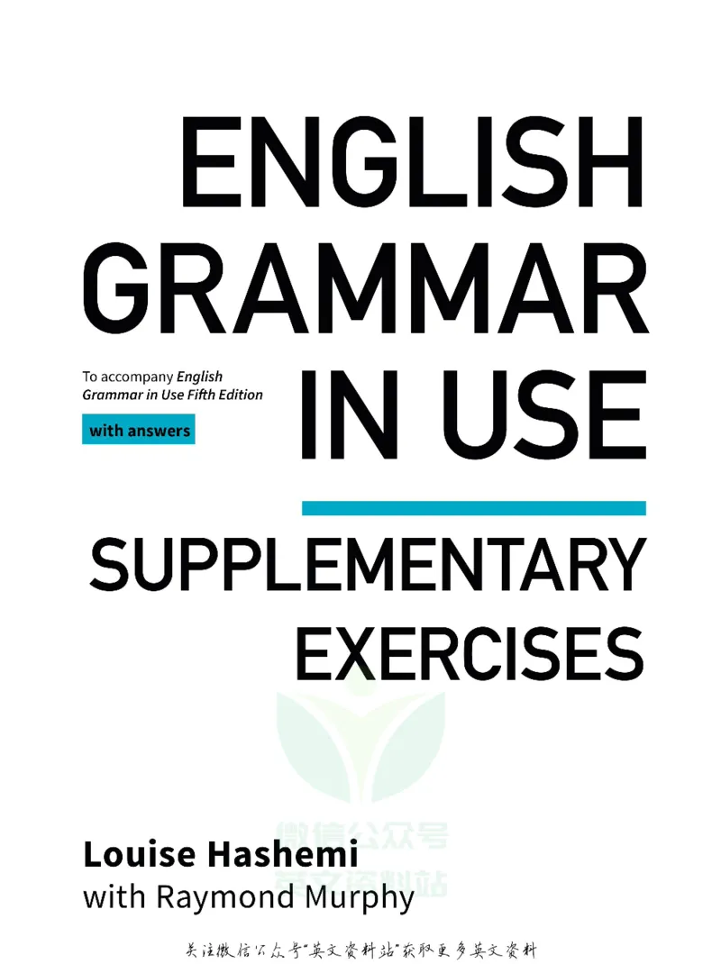 《English_Grammar_in_Use_Intermediate_2019_5th-Ed_Supp_Ex_小初高学习资料合集（每天更新）_国外原版英文教辅汇总_剑桥语法教材CambridgeGrammar》第3页预览