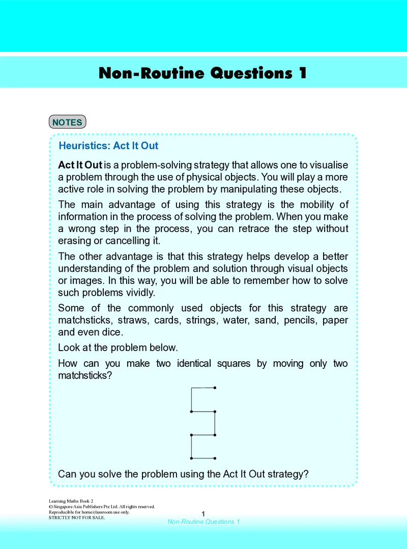 《NonRoutineQn1_0_小初高学习资料合集（每天更新）_国外原版英文教辅汇总_新加坡SAP系列_新加坡SAPLearningMathematics数学教材_新加坡SAPLearningMathematics练习册Level1-3_LearningmathematicsLevel2》第1页预览