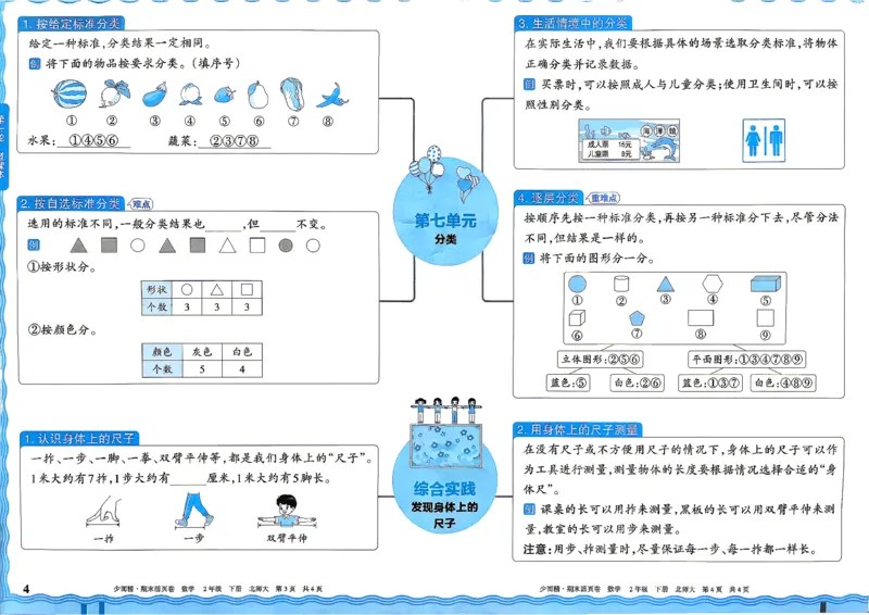 《2下数学北师王朝霞《期末活页卷》26春_小初高学习资料合集（每天更新）_2026春《王朝霞期末活页卷》1-6年级下册》第4页预览