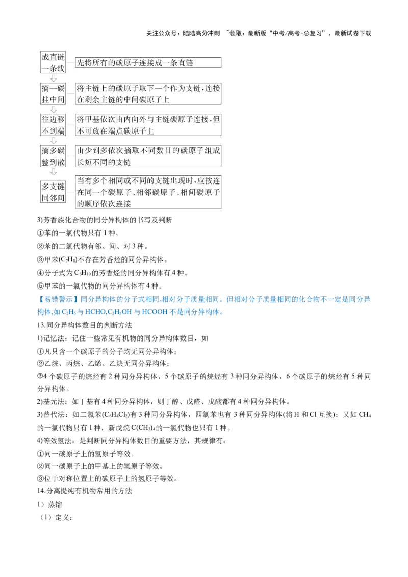 《抢分法宝1回归教材用心看（5）选择性必修3-2025年高考化学冲刺抢押秘籍_05-化学-高考总复习_三轮冲刺_2025年高考化学冲刺抢押秘籍（新高考通用）》第8页预览
