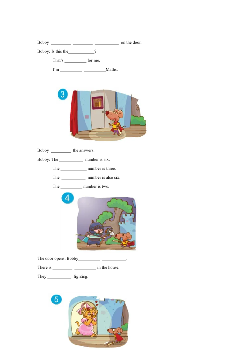 《精品Unit8Cartoontime（练习及解析）-译林版（三起）-五年级英语下册_小学1-6年级全科全套_1-6年级全科下册_五年级_五年级下英语_英语五下译林版》第2页预览