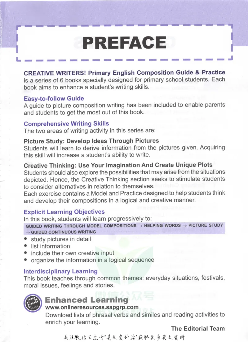 《CreativeWriters2_小初高学习资料合集（每天更新）_国外原版英文教辅汇总_新加坡创意写作CreativeWriters》第3页预览